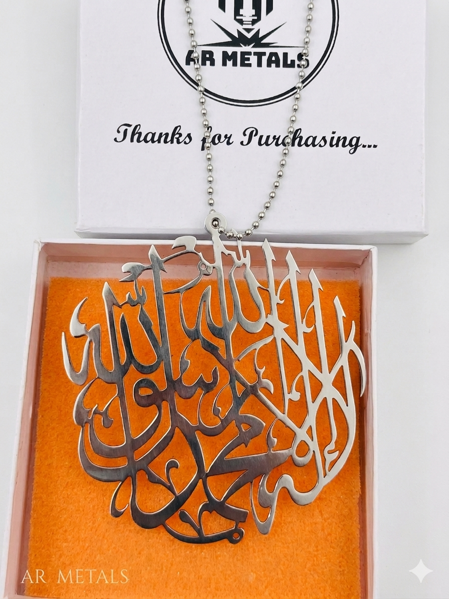 STAINLESS STEEL KALMA CAR HANGING