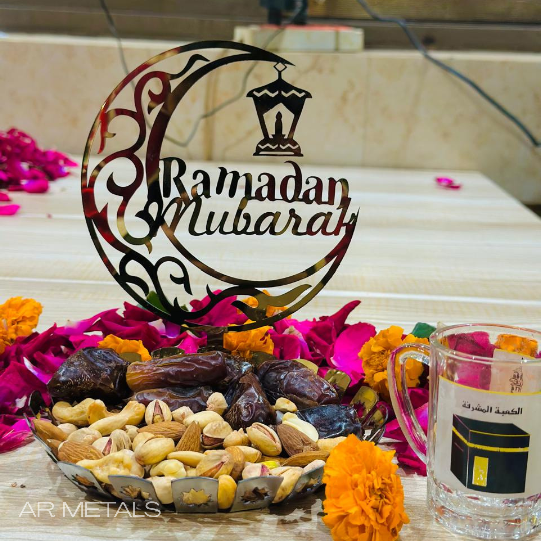 Small Stainless Steel Ramadan Dates Tray