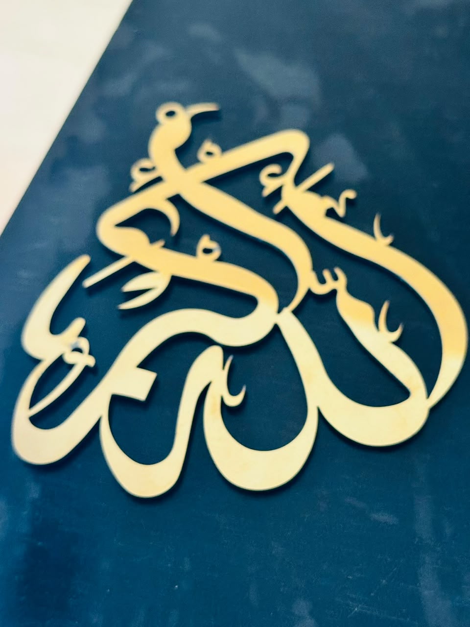 STAINLESS STEEL ALLAH CAR HANGING